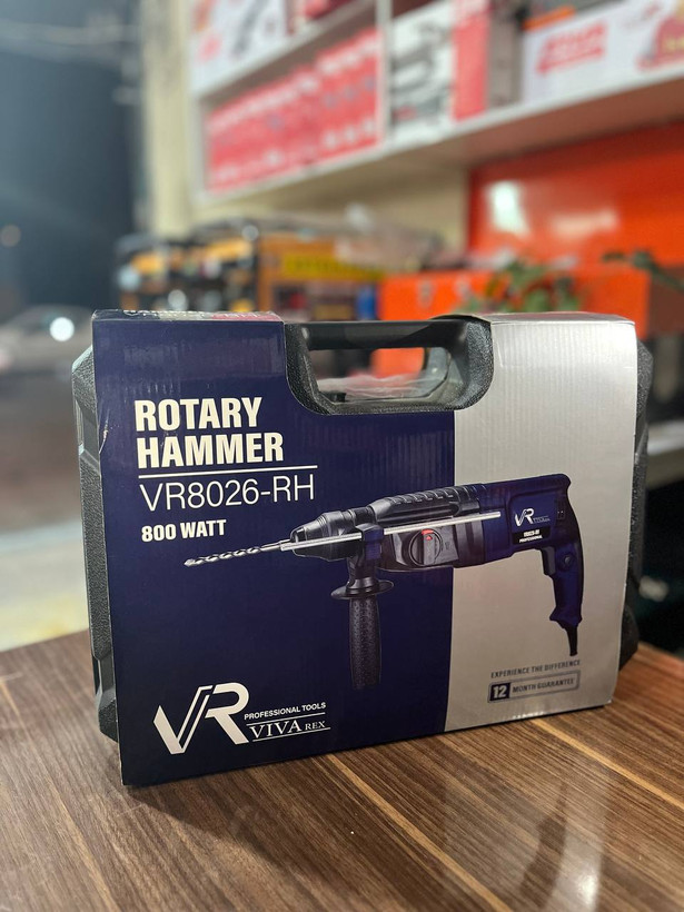 دریل بتن کن ویوارکس مدل VR8026-RH ظرفیت ۳ کیلوگرم چهار شیار
